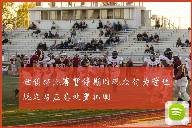 世俱杯比赛暂停期间观众行为管理规定与应急处置机制